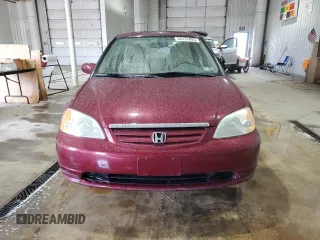 2003 Honda Civic EX with VIN 2HGES26783H587405, listed as a Copart auction lot 54131895 with 180,719 mi miles and Salvage Title. Bid and sale history available at carsss.com. Image 5.