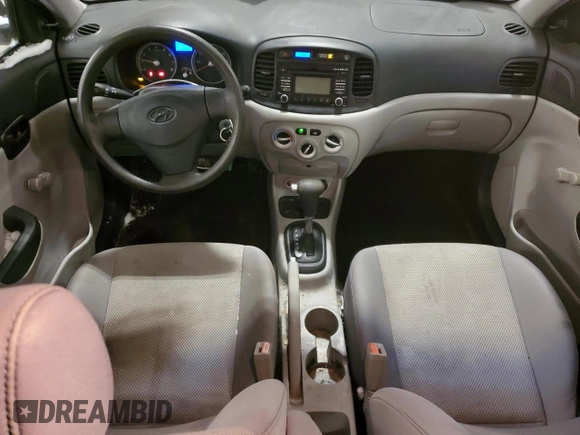 2011 Hyundai Accent GLS with VIN KMHCN4AC2BU598615, listed as a Copart auction lot 45790355 with 175,347 mi miles and Clean Title. Bid and sale history available at DreamBid. Image 8.