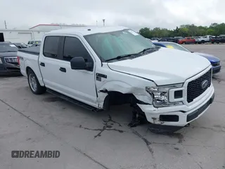 2018 Ford F-150 XL with VIN 1FTEW1E54JFB51565, listed as a IAAI auction lot 41942276 with 131,864 mi miles. Bid and sale history available at carsss.com. Image 1.