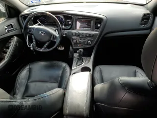 2013 Kia Optima SX with VIN 5XXGR4A64DG198973, listed as a Copart auction lot 51208055 with 128,526 mi miles and Salvage Title. Bid and sale history available at carsss.com. Image 8.