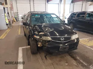 2003 Honda Odyssey EX-L z VIN 5FNRL18063B123381, wystawiony jako IAAI lot #41227772 z przebiegiem 186 550 mil mil oraz . Historia ofert i sprzedaży dostępna na DreamBid. Obrazek 1.