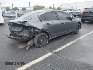 2012 Honda Civic LX with VIN 2HGFB2F58CH593658, listed as a IAAI auction lot 41965400 with 172,340 mi miles and . Bid and sale history available at DreamBid. Image 4.