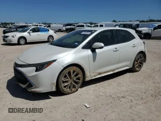 2019 Toyota Corolla Hatchback SE with VIN JTNK4RBE3K3017642, listed as a Copart auction lot 52392845 with 126,267 mi miles and Salvage Title. Bid and sale history available at carsss.com. Image 1.