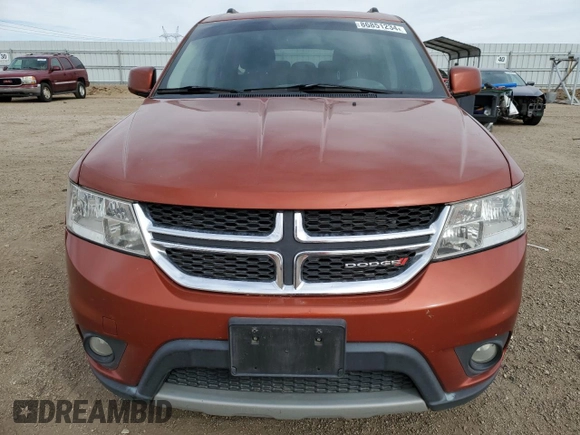 2013 Dodge Journey SXT with VIN 3C4PDCBG9DT710666, listed as a Copart auction lot 86851234 with 165,171 mi miles and Salvage title. Bid and sale history available at DreamBid. Image 5.