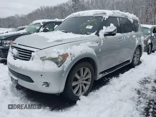 2011 Infiniti QX56 7-passenger with VIN JN8AZ2NF5B9504145, listed as a IAAI auction lot 41494485 with Not Provided miles and . Bid and sale history available at DreamBid. Image 2.
