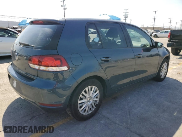 2013 Volkswagen Golf w/Conv & Sunroof with VIN WVWDB7AJ5DW138535, listed as a Copart auction lot 56071615 with 61,824 mi miles and Salvage title. Bid and sale history available at DreamBid. Image 3.
