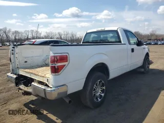 2013 Ford F-150 XL with VIN 1FTNF1CF8DKE63332, listed as a Copart auction lot 50659725 with 177,681 mi miles and Salvage Title. Bid and sale history available at carsss.com. Image 3.