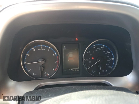 2017 Toyota RAV4 XLE with VIN JTMWFREV3HJ121385, listed as a Copart auction lot 52240585 with 77,944 mi miles and Salvage Title. Bid and sale history available at carsss.com. Image 9.