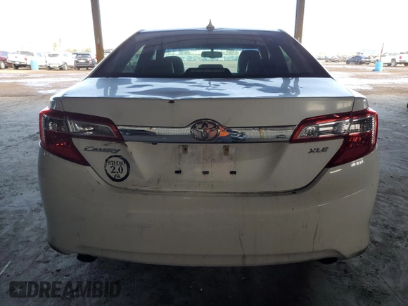 2014 Toyota Camry SE with VIN 4T1BK1FK5EU548587, listed as a Copart auction lot 48114715 with 0 mi miles and Salvage Title. Bid and sale history available at carsss.com. Image 6.