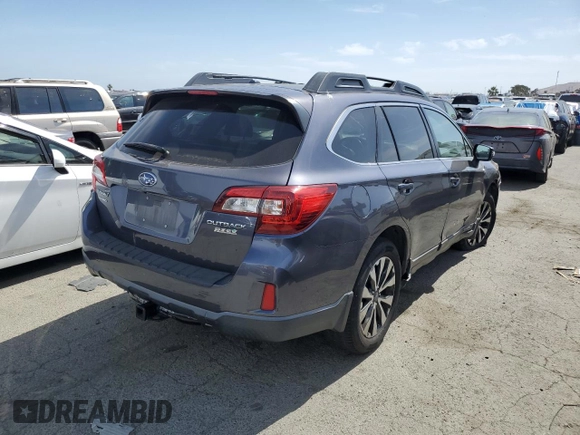 2015 Subaru Outback Limited z VIN 4S4BSAJC8F3336435, wystawiony jako Copart lot #58349314 z przebiegiem 95 969 mil mil oraz Szkoda całkowita • Salvage title. Historia ofert i sprzedaży dostępna na DreamBid. Obrazek 3.