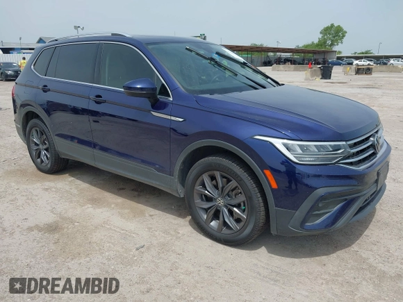 2022 Volkswagen Tiguan SE с VIN 3VV2B7AX2NM051870, выставлен на аукционе IAAI как лот 42250350 с пробегом 72 257 миль миль и . История ставок и продаж доступна на DreamBid. Изображение 1.