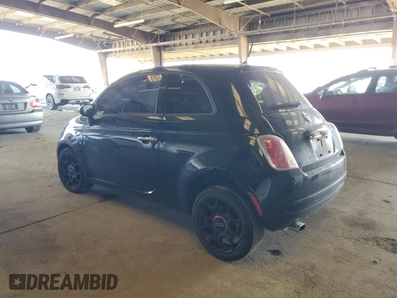 2013 FIAT 500 Pop with VIN 3C3CFFAR1DT754436, listed as a Copart auction lot 52235225 with 59,239 mi miles and Salvage Title. Bid and sale history available at carsss.com. Image 2.