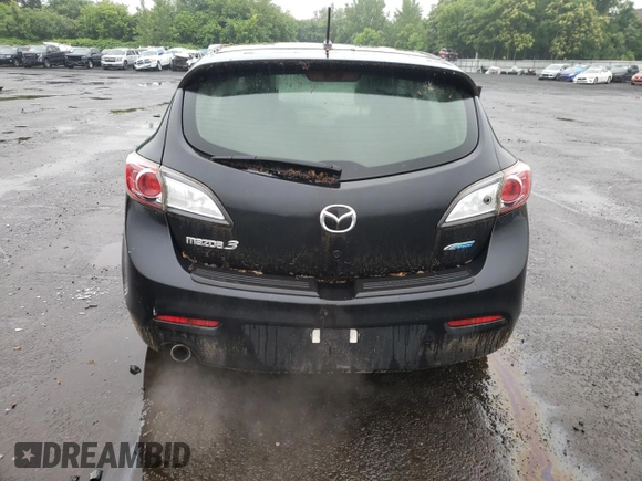 2013 Mazda 3 i Touring with VIN JM1BL1LP1D1809229, listed as a Copart auction lot 55988515 with 125,006 mi miles and Salvage title. Bid and sale history available at DreamBid. Image 6.