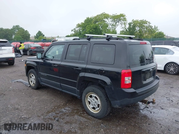 2012 Jeep Patriot Sport with VIN 1C4NJPBB2CD634837, listed as a IAAI auction lot 42379087 with 123,745 mi miles and . Bid and sale history available at DreamBid. Image 3.