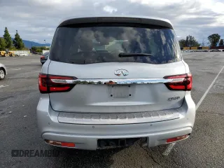 2018 Infiniti QX80 with VIN JN8AZ2NF1J9660116, listed as a Copart auction lot 81897413 with 99,372 mi miles. Bid and sale history available at carsss.com. Image 6.
