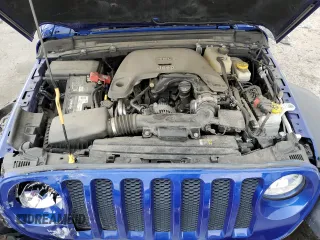 2019 Jeep Wrangler Unlimited Sport S with VIN 1C4HJXDG4KW599193, listed as a Copart auction lot 58918705 with 56,232 mi miles and Salvage title. Bid and sale history available at DreamBid. Image 12.