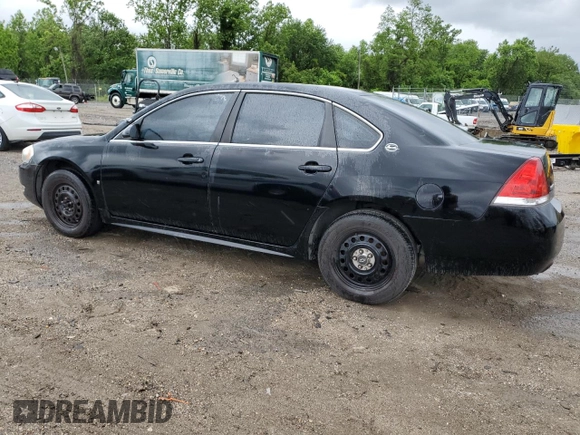 2009 Chevrolet Impala Police Police z VIN 2G1WS57M891283073, wystawiony jako Copart lot #57949485 z przebiegiem 138 978 mil mil oraz Czysty tytuł • Clean title. Historia ofert i sprzedaży dostępna na DreamBid. Obrazek 2.