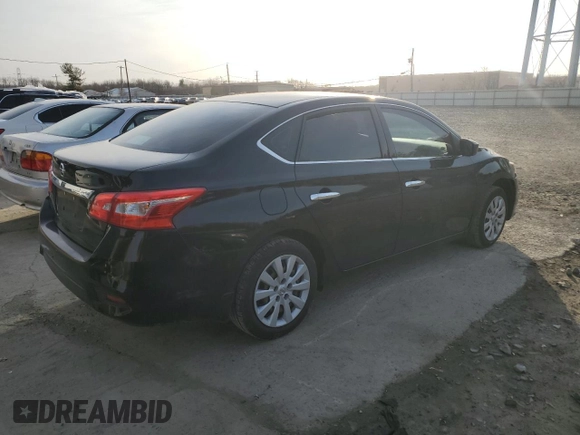 2016 Nissan Sentra SR with VIN 3N1AB7AP9GY256854, listed as a Copart auction lot 48748175 with 55,318 mi miles and Salvage Title. Bid and sale history available at DreamBid. Image 3.