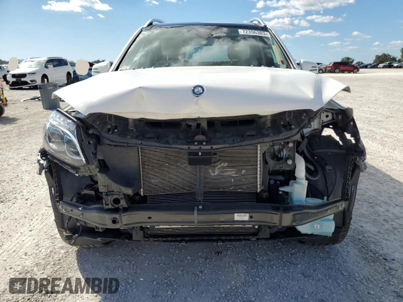 2017 Mercedes-Benz GLS with VIN 4JGDF6EE8HA822280, listed as a Copart auction lot 72396383 with 39,370 mi miles. Bid and sale history available at carsss.com. Image 5.