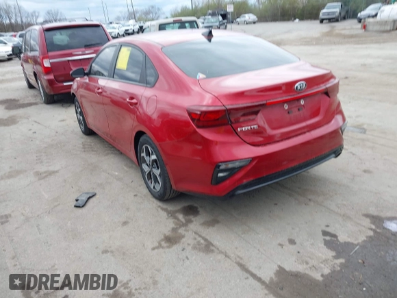 2021 Kia Forte FE with VIN 3KPF24AD9ME338197, listed as a IAAI auction lot 42018091 with 95,509 mi miles and . Bid and sale history available at carsss.com. Image 3.