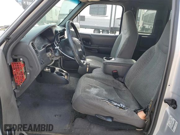 2002 Ford Ranger XL with VIN 1FTYR14U02TA48661, listed as a Copart auction lot 48422755 with 146,784 mi miles and Salvage title. Bid and sale history available at DreamBid. Image 7.