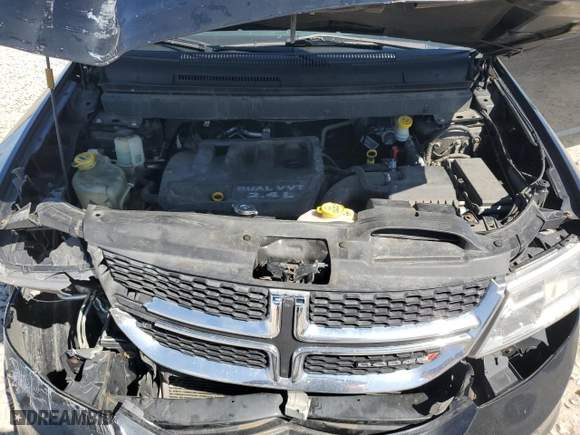 2014 Dodge Journey SXT with VIN 3C4PDCBB8ET132856, listed as a Copart auction lot 52396095 with 0 mi miles and Salvage Title. Bid and sale history available at carsss.com. Image 13.