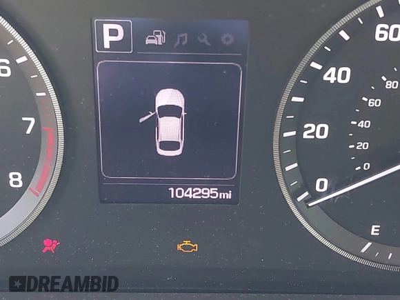 2016 Hyundai Sonata Sport with VIN 5NPE34AF1GH435470, listed as a IAAI auction lot 42004324 with 104,295 mi miles and . Bid and sale history available at DreamBid. Image 15.