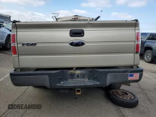 2009 Ford F-150 XL with VIN 1FTRF12839KB31956, listed as a Copart auction lot 80863924 with 0 mi miles and Salvage Title. Bid and sale history available at carsss.com. Image 6.