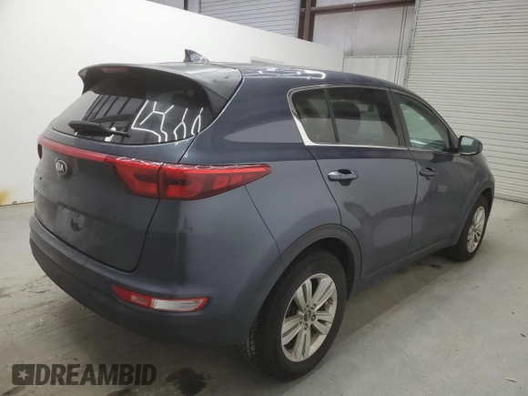 2018 Kia Sportage LX with VIN KNDPM3AC3J7481996, listed as a Copart auction lot 48218365 with 113,007 mi miles and Clean Title. Bid and sale history available at DreamBid. Image 3.
