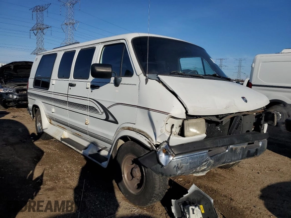 1997 Dodge Cargo z VIN 2B6HB21Y3VK569853, wystawiony jako Copart lot #43560165 z przebiegiem 197 658 mil mil oraz Szkoda całkowita • Salvage title. Historia ofert i sprzedaży dostępna na DreamBid. Obrazek 4.