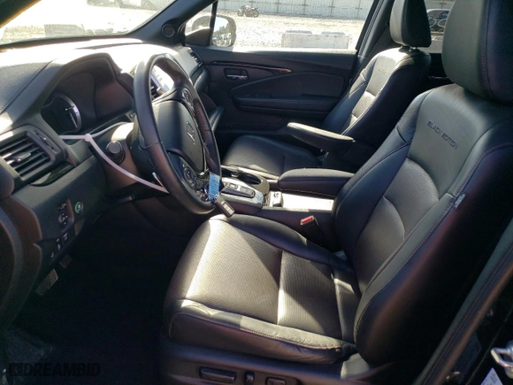 2020 Honda Ridgeline Black Edition with VIN 5FPYK3F86LB021332, listed as a Copart auction lot 76822804 with 61,012 mi miles and Salvage Title. Bid and sale history available at carsss.com. Image 7.
