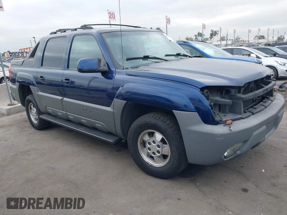 2002 Chevrolet Avalanche z VIN 3GNEC13T42G117403, wystawiony jako IAAI lot #41086264 z przebiegiem 237 188 mil mil oraz . Historia ofert i sprzedaży dostępna na DreamBid. Obrazek 1.