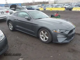 2019 Ford Mustang EcoBoost with VIN 1FA6P8TH0K5141149, listed as a IAAI auction lot 41818134 with 34,773 mi miles and . Bid and sale history available at carsss.com. Image 1.