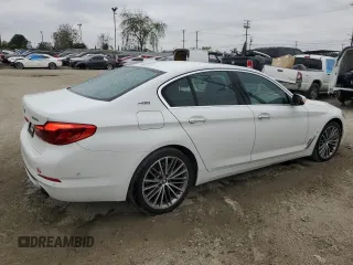 2018 BMW 5 Series 530e with VIN WBAJA9C51JG623288, listed as a Copart auction lot 52422925 with 137,612 mi miles and Clean title. Bid and sale history available at DreamBid. Image 3.