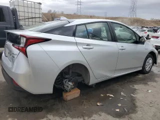 2022 Toyota Prius L Eco with VIN JTDKAMFU9N3160987, listed as a Copart auction lot 47665885 with 154,509 mi miles and Salvage Title. Bid and sale history available at DreamBid. Image 3.