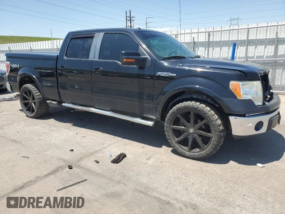 2009 Ford F-150 XL with VIN 1FTPW14V39FA05910, listed as a Copart auction lot 61620655 with 152,400 mi miles and Clean title. Bid and sale history available at DreamBid. Image 4.