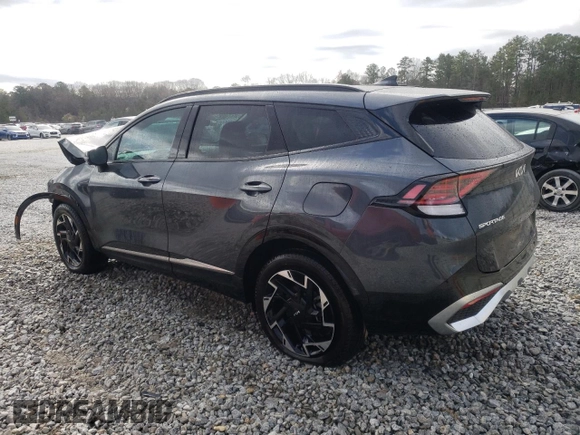 2024 Kia Sportage SX-Prestige with VIN 5XYK53DF5RG184045, listed as a Copart auction lot 47675345 with 5,832 mi miles and Salvage Title. Bid and sale history available at carsss.com. Image 2.