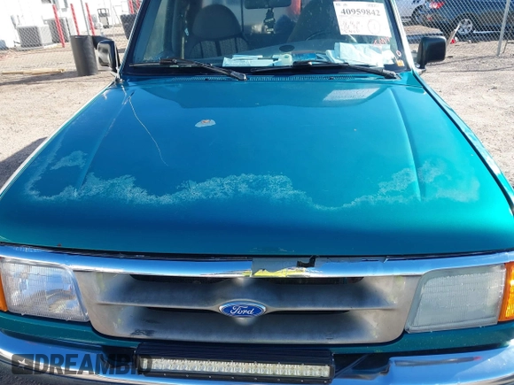 1997 Ford Ranger XLT with VIN 1FTCR14X1VPB11686, listed as a IAAI auction lot 40959842 with 145,138 mi miles. Bid and sale history available at carsss.com. Image 10.