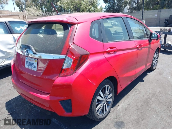 2016 Honda Fit EX with VIN JHMGK5H70GX038643, listed as a IAAI auction lot 42619424 with 39,626 mi miles and . Bid and sale history available at DreamBid. Image 4.