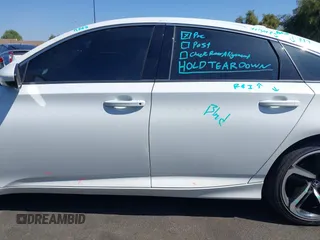 2019 Honda Accord Sedan Sport 1.5T with VIN 1HGCV1F31KA015305, listed as a IAAI auction lot 42094496 with 84,794 mi miles. Bid and sale history available at carsss.com. Image 14.