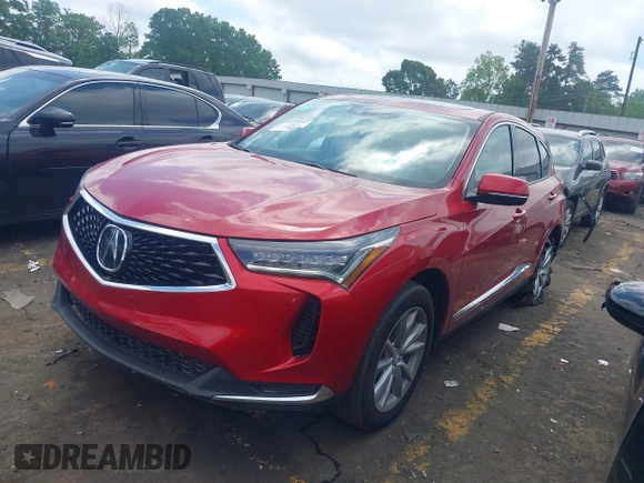 2024 Acura RDX with VIN 5J8TC2H37RL033766, listed as a IAAI auction lot 42119617 with 5,461 mi miles and . Bid and sale history available at DreamBid. Image 19.