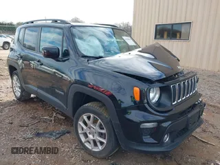 2019 Jeep Renegade Latitude z VIN ZACNJBBB6KPK60622, wystawiony jako IAAI lot #41596094 z przebiegiem 61 003 mil mil oraz . Historia ofert i sprzedaży dostępna na DreamBid. Obrazek 1.
