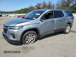 2023 Chevrolet Traverse LS with VIN 1GNEVFKWXPJ286530, listed as a Copart auction lot 69405684 with 12,334 mi miles and Salvage Title. Bid and sale history available at carsss.com. Image 1.