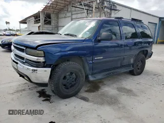 2001 Chevrolet Tahoe LS z VIN 1GNEC13T01R110897, wystawiony jako Copart lot #61099275 z przebiegiem 183 272 mil mil oraz Szkoda całkowita • Salvage title. Historia ofert i sprzedaży dostępna na DreamBid. Obrazek 1.