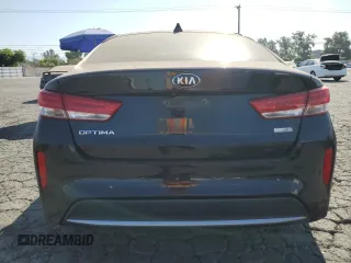2018 Kia Optima Hybrid Premium with VIN KNAGT4LE1J5020795, listed as a Copart auction lot 64109534 with 112,941 mi miles and Salvage Title. Bid and sale history available at carsss.com. Image 6.