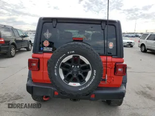 2020 Jeep Wrangler Rubicon with VIN 1C4HJXCG1LW324108, listed as a Copart auction lot 41880383 with 49,691 mi miles and . Bid and sale history available at DreamBid. Image 6.