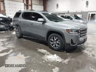 2023 GMC Acadia SLT with VIN 1GKKNULS7PZ246083, listed as a IAAI auction lot 41500678 with 18,529 mi miles and . Bid and sale history available at DreamBid. Image 1.