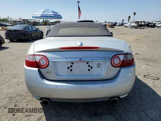 2007 Jaguar XK with VIN SAJDA44B975B03114, listed as a Copart auction lot 72181684 with 55,338 mi miles and Salvage Title. Bid and sale history available at carsss.com. Image 6.