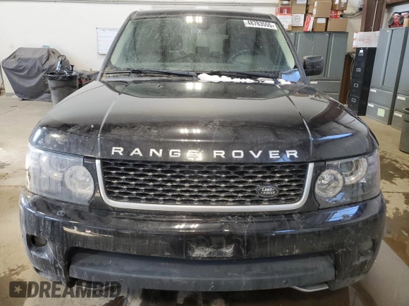 2013 Land Rover Range Rover Sport SC with VIN SALSH2E46DA775369, listed as a Copart auction lot 48783555 with 117,915 mi miles and Salvage Title. Bid and sale history available at carsss.com. Image 5.
