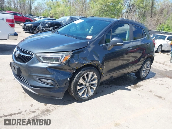 2017 Buick Encore Essence with VIN KL4CJCSB4HB012026, listed as a IAAI auction lot 41974604 with 139,467 mi miles and . Bid and sale history available at carsss.com. Image 17.
